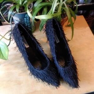 NWOB Cape Robbin Black Kitana-53 Heels, Size 9